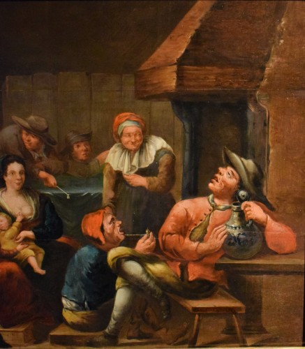 Intérieur de taverne - Egbert van Heemskerck (1634 - 1704) - Romano Ischia